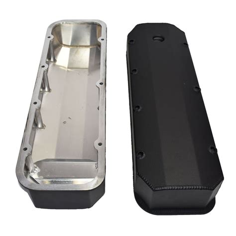 fabricated aluminum bbc valve covers|chevrolet aluminum valve covers.